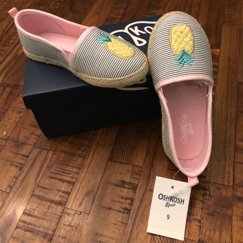 Oshkosh B’Gosh Girls Belle Espadrille Casual Shoe
